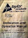  TAYLOR Bagging Machine, Model APO, single auger packer,